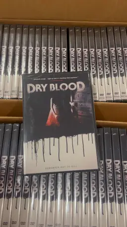 60x DRY BLOOD DVDs New & Sealed