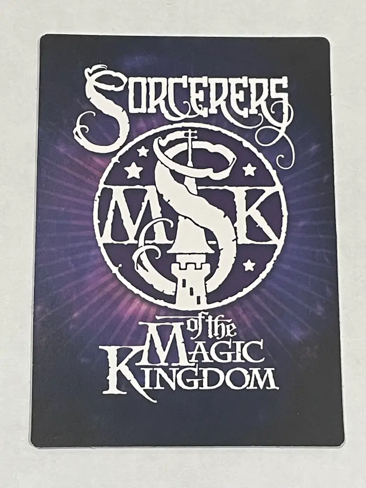 WDW Disney Sorcerers of the Magic Kingdom Spell Card #29/70 - Lightning McQueen - Cars