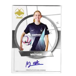2024 Parkside NWSL Vol. 2 Signature Series /399 Mak Whitham #SS-MW Rookie Auto RC