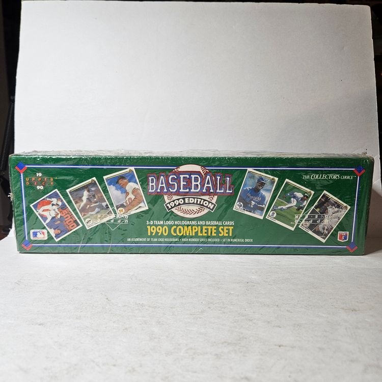 1990 Upper Deck Complete Set Baseball Trading Cards