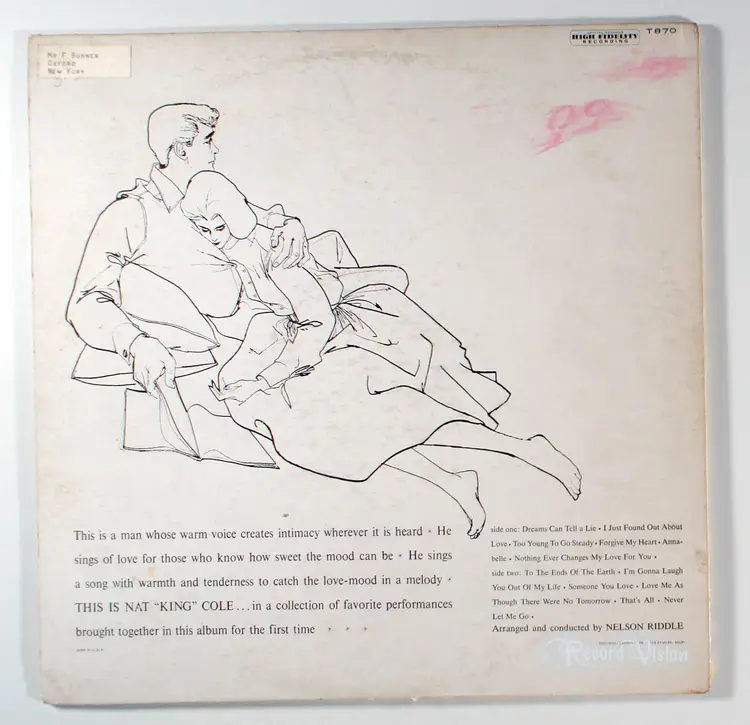 Nat King Cole - This Is (1957) Vinyl LP • Best of, To The Ends Of The Earth