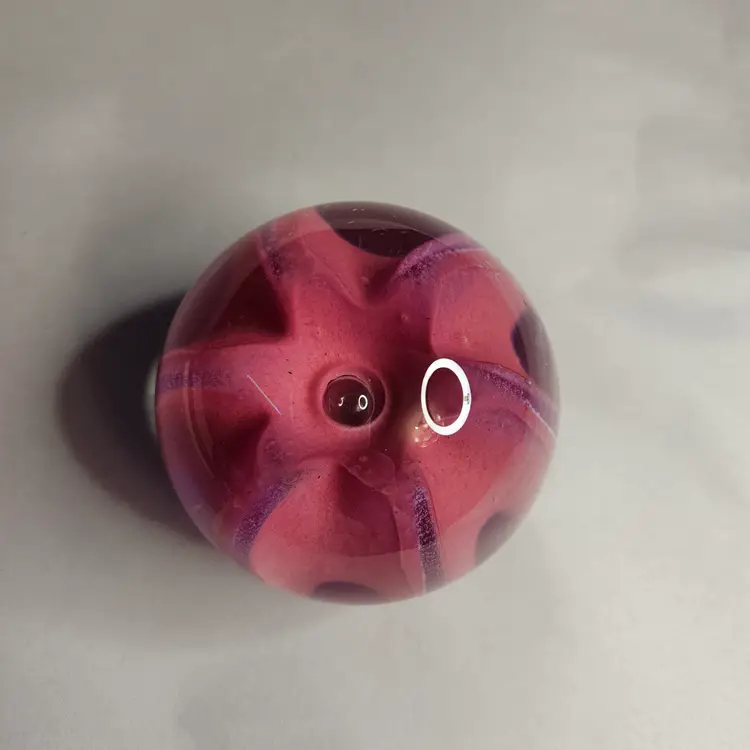 Caithness Scotland Pink Sea Gem Paperweight