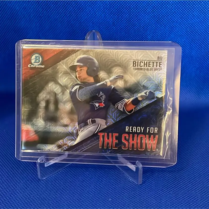 2019 Bowman Chrome Mega Bo Bichette Ready For The Show