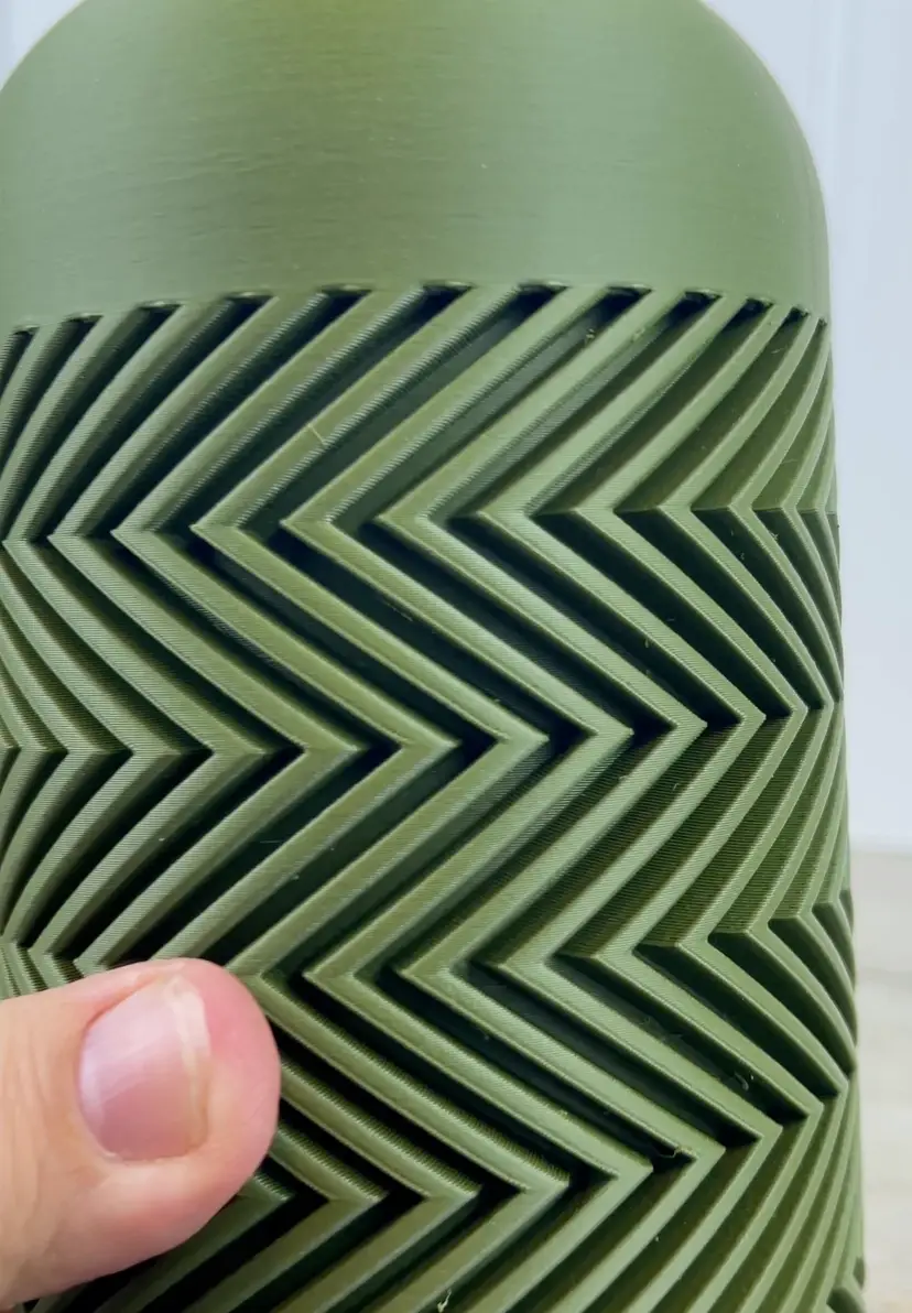 Unique Modern Flower Vase, The Sember Vase, 3D Printed, Bookshelf Table Decor, Plant Lovers, Multiple Colors