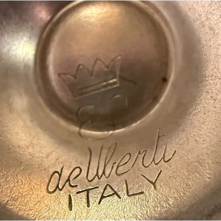 #04 ~ Italian Giuliano Bossi Quality Silver Plate ~ E.L. de Uberti