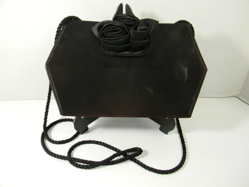 Liz Claiborne Small Black with a purple color at the bottom Accessories Bag