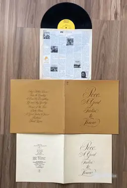 Poco - A Good Feelin' to Know (1972) Vinyl LP + BOOK • Southern Rock