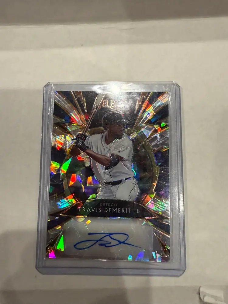 2020 Panini Prizm & Select Travis Demeritte Autos /25 - Detroit Tigers