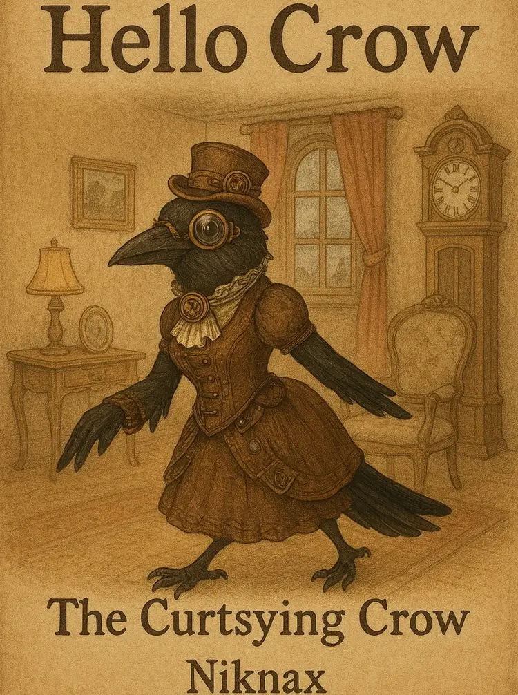 The Curtsying Crow Pottery Glass Figurines And Trinkets 