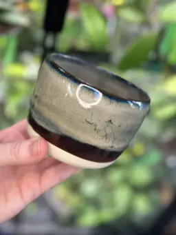 Handmade pot, no drainage 3.5 Inch