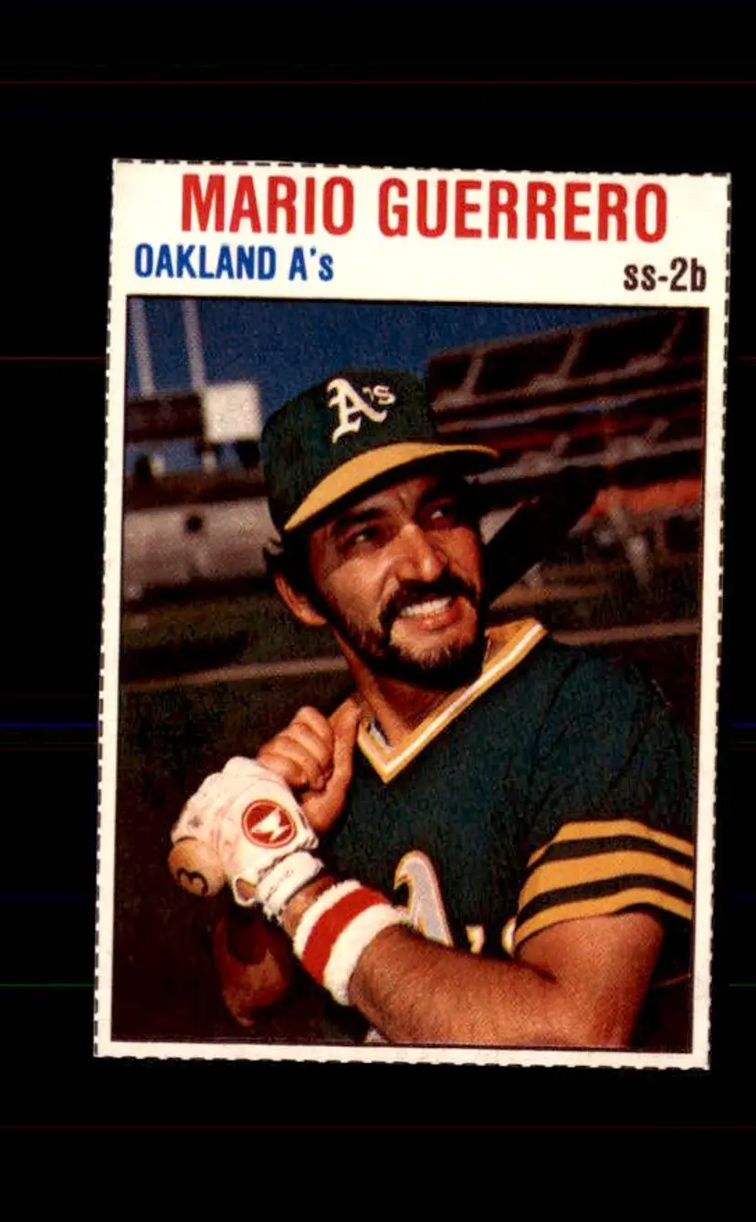 1979 Hostess #78 Mario Guerrero - (pk4) - Oakland Athletics