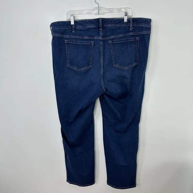 Torrid Boyfriend Straight Vintage Stretch Size 24T Blue Jeans Medium Type Wash