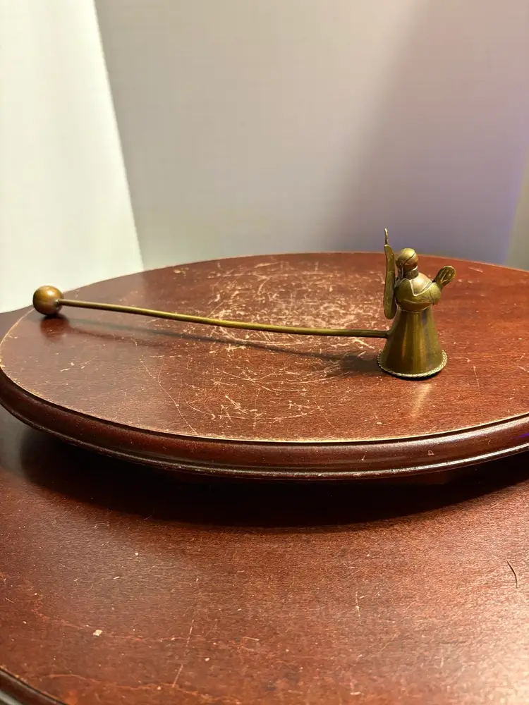 Brass And Copper Angel Candle Snuffer