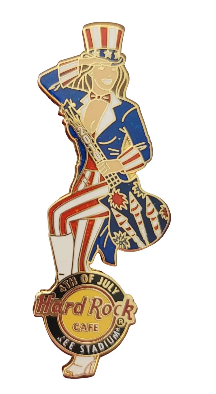 Hard Rock Cafe 2010 4TH OF JULY Yankee Stadium Pin, Error E696