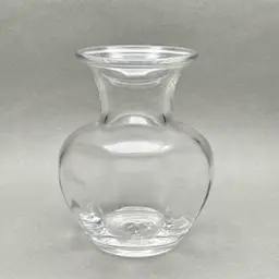 Vintage 1980’s Simon Pearce “Shelburne” Hand Blown Glass Vase