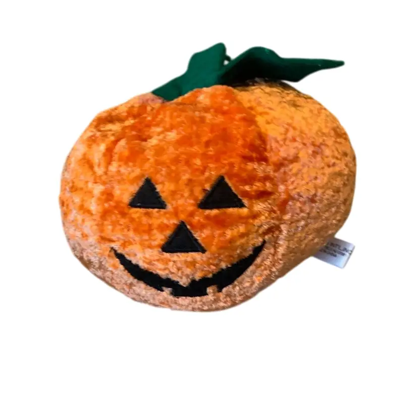 Plushy Pumpkin By Anico 6 1/2 X 6 X 4 Inches