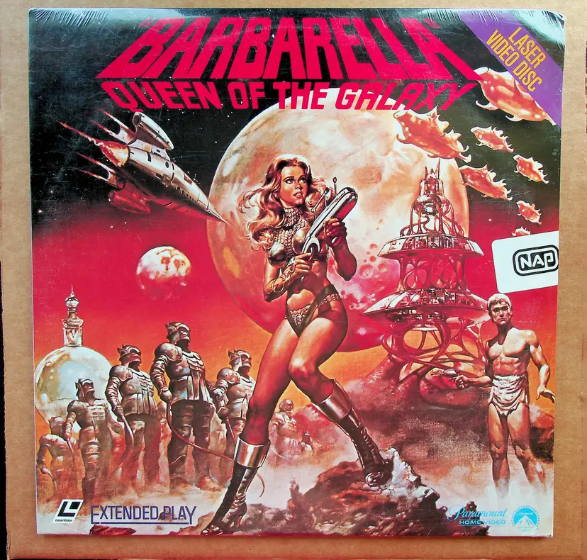 Barbarella: Queen of the Galaxy (1968) - Sealed LaserDisc - PG - Pre-owned