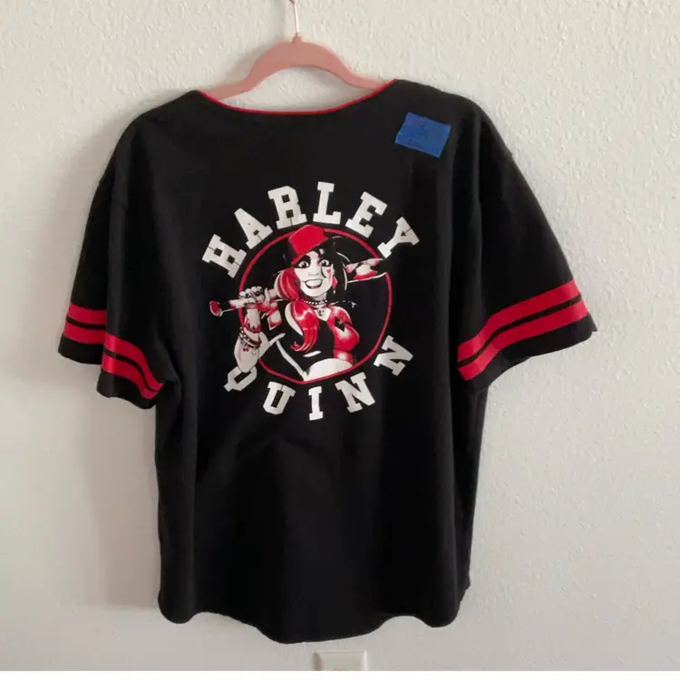 Batman Harley Quinn Baseball Jersey