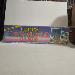 1989 Topps Official Complete Set 792 Picture Cards