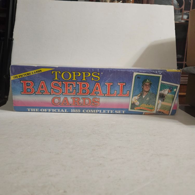 1989 Topps Official Complete Set 792 Picture Cards