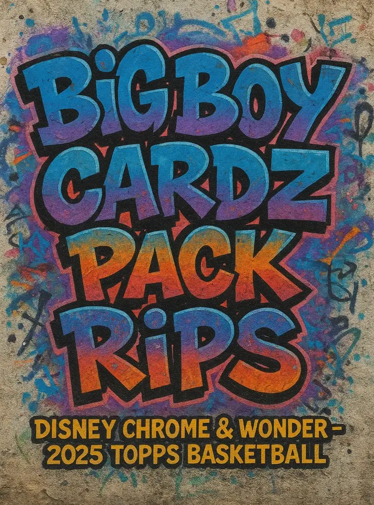 💥 New Stock - Disney Chrome & Wonder, 2025 Topps Basketball, GPK Chrome 💥 