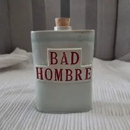 Wrong World Ceramics Bad Hombre Flask Pottery Chase Brown Philadelphia