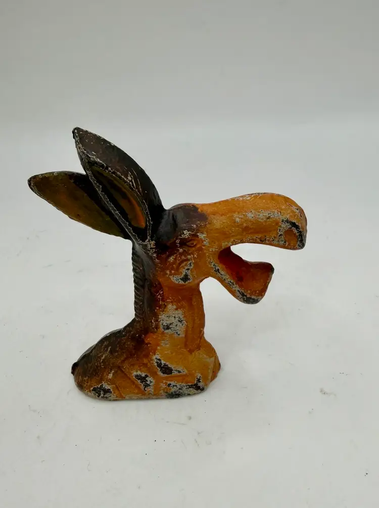 Vintage Cast Iron Donkey/Mule/Jackass Bottle Opener 3.5" H
