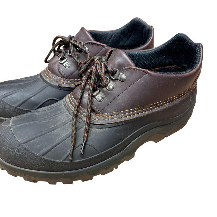 LL Bean Men's Rubber And Leather Boots/Shoes Size 11 Used