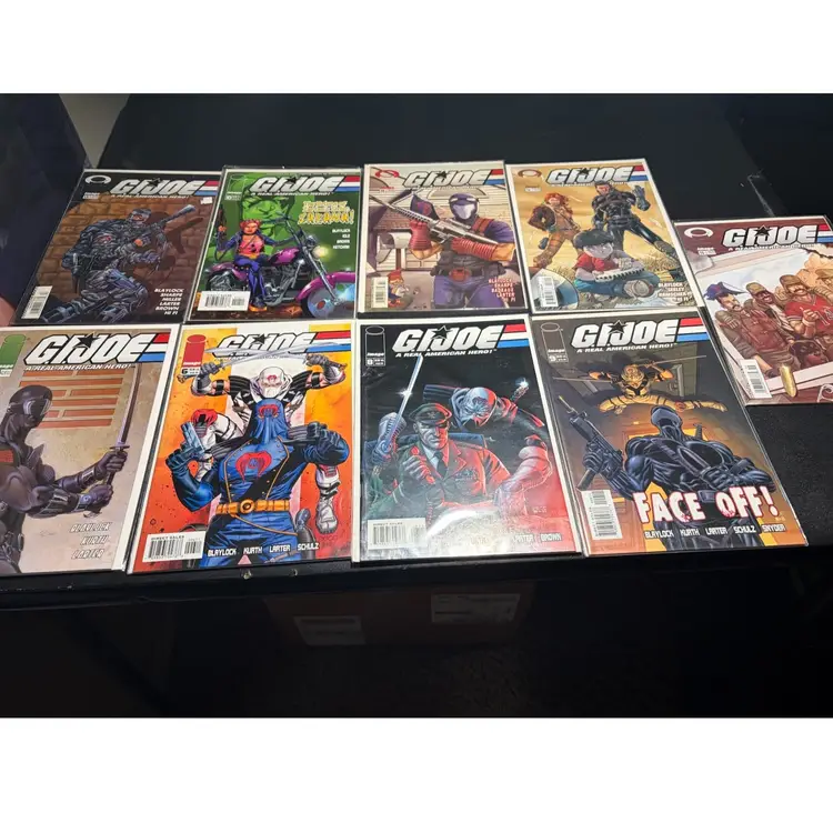 GI Joe Comics Lot of 9