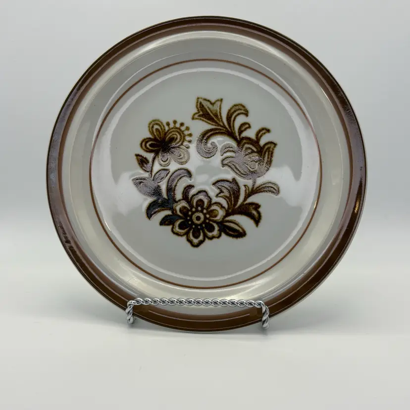 Brown Monterrey Stoneware Salad Plates