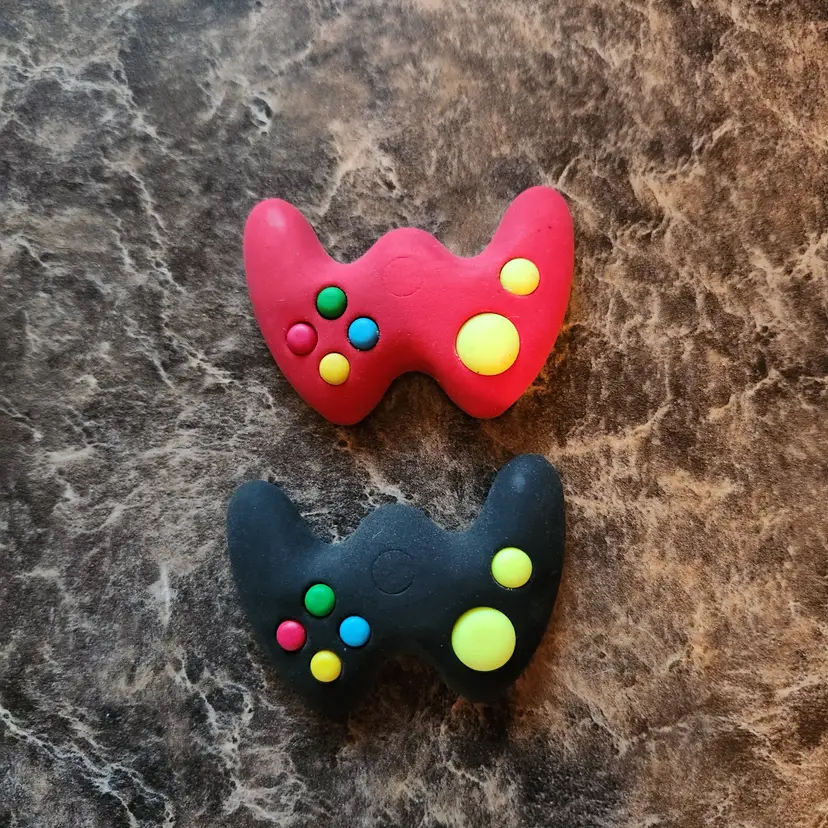 Eraser miniature game controllers