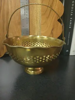 Brass Basket