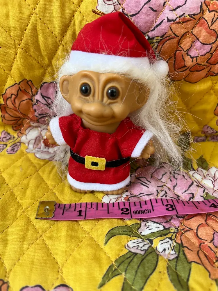 Troll Santa Ornament