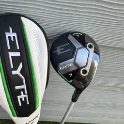Callaway Elyte 7 Wood Golf Club w/ Headcover Mitsubishi Chemical Shaft - L-Flex