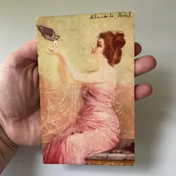 Antique Early 1900’s “Love’s Messenger” SS Porter Postcard