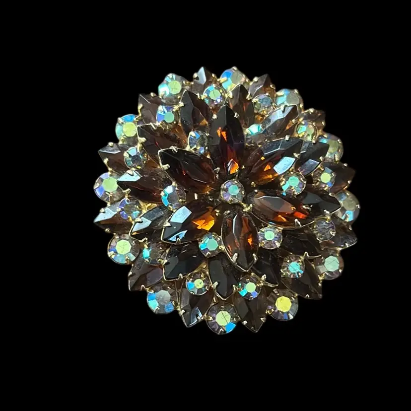 Rhinestone Brooch