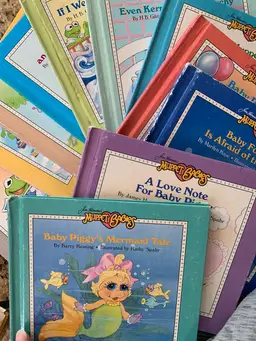 Lot Of 11 Muppet Babies 1980’s Books