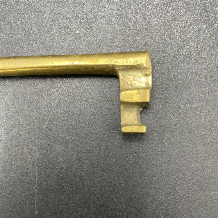 Solid Brass Skeleton Key Small Paperweight Vintage Home Decor
