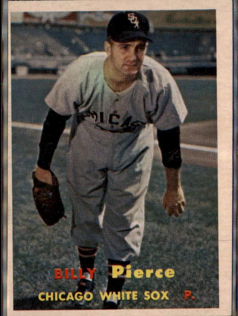 1957 Topps #160 Billy Pierce - ( pk1 ) - Chicago White Sox