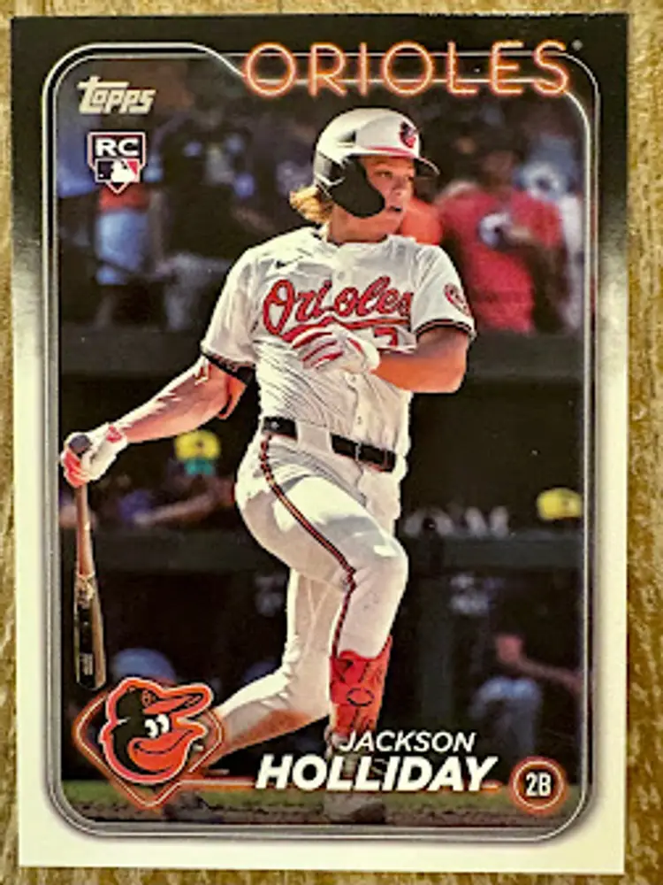 2024 Topps Update Series Jackson Holliday Rookie Card RC Baltimore Orioles