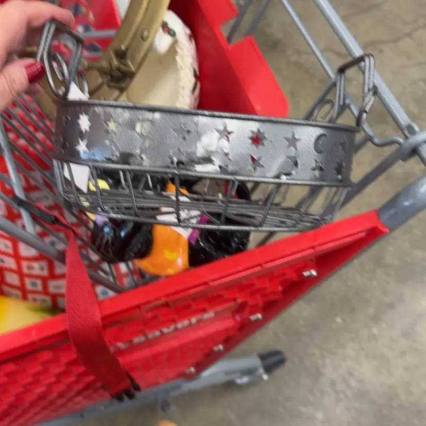 moon metal basket