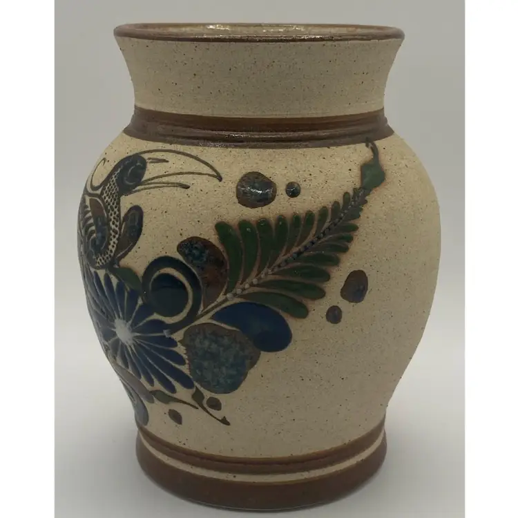 Tonala Pottery Vase 5 1/2”