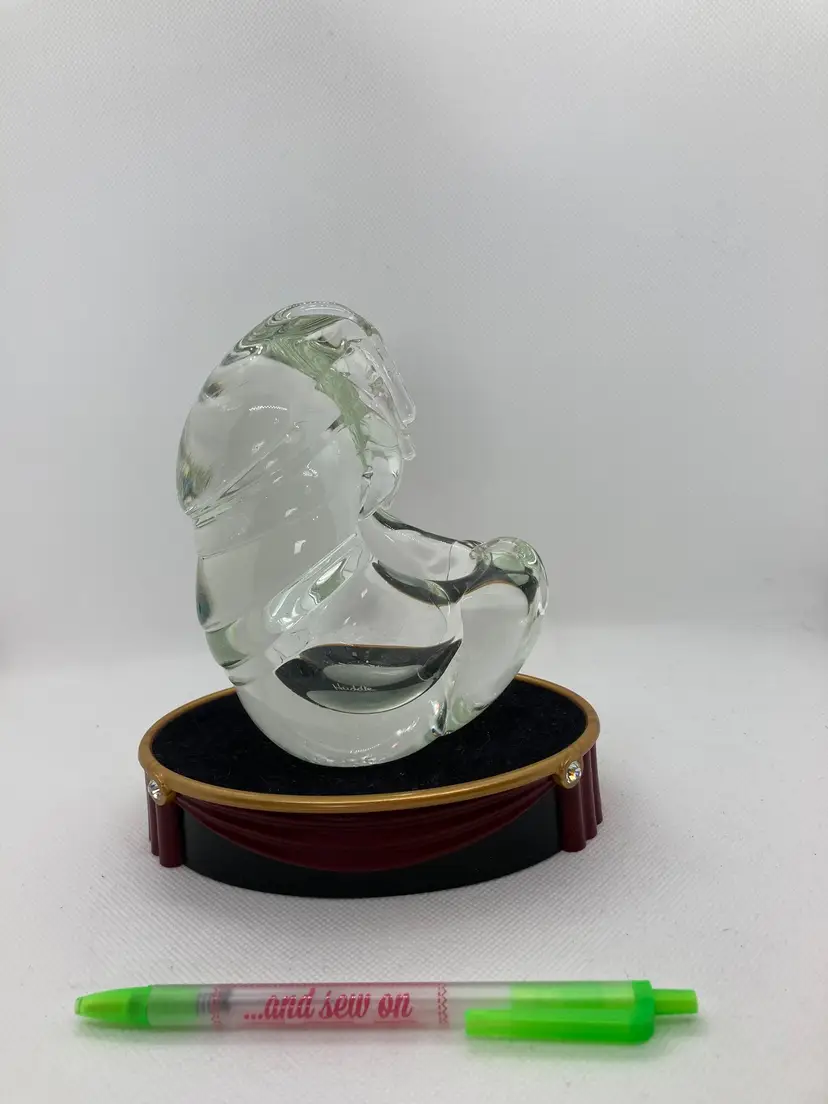 Glass Tomato Hornworm, Signed - HAHA