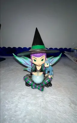 Halloween witch fairy