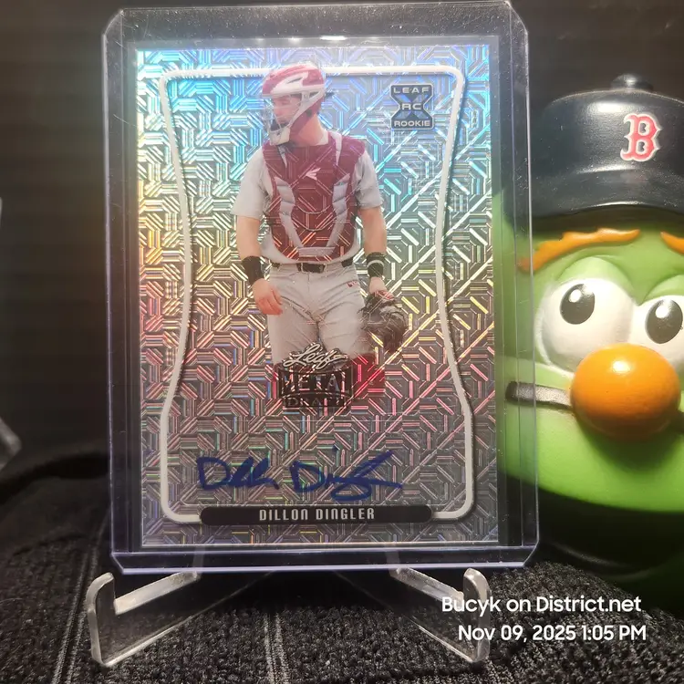 2020 Leaf Metal Draft Auto Mojo - Dillon Dingler Detroit Tigers