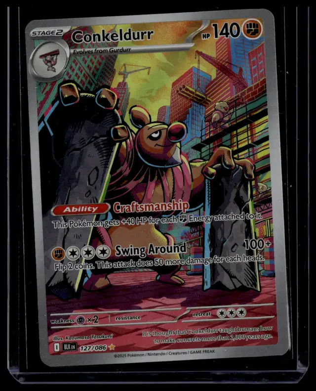 Conkeldurr 127/086 Holo Rare - Pokémon TCG