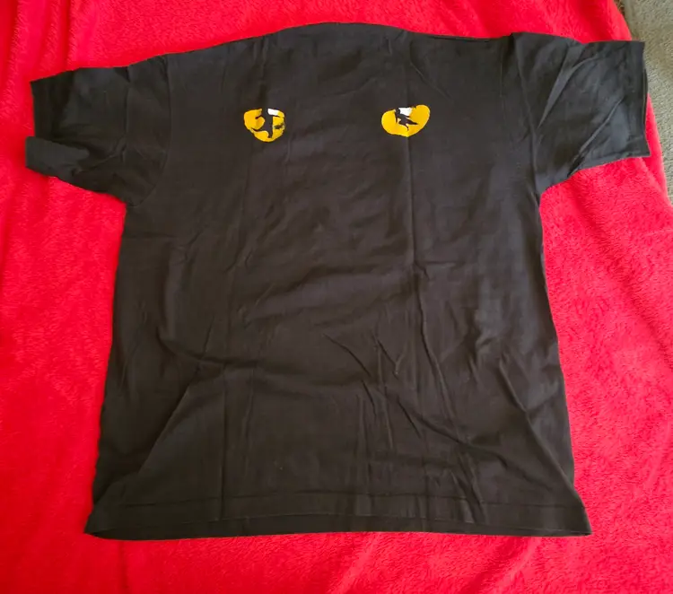 Vintage Cats Andrew Lloyd Webber Broadway Musical Shirt Men’s Size XL Black Tee