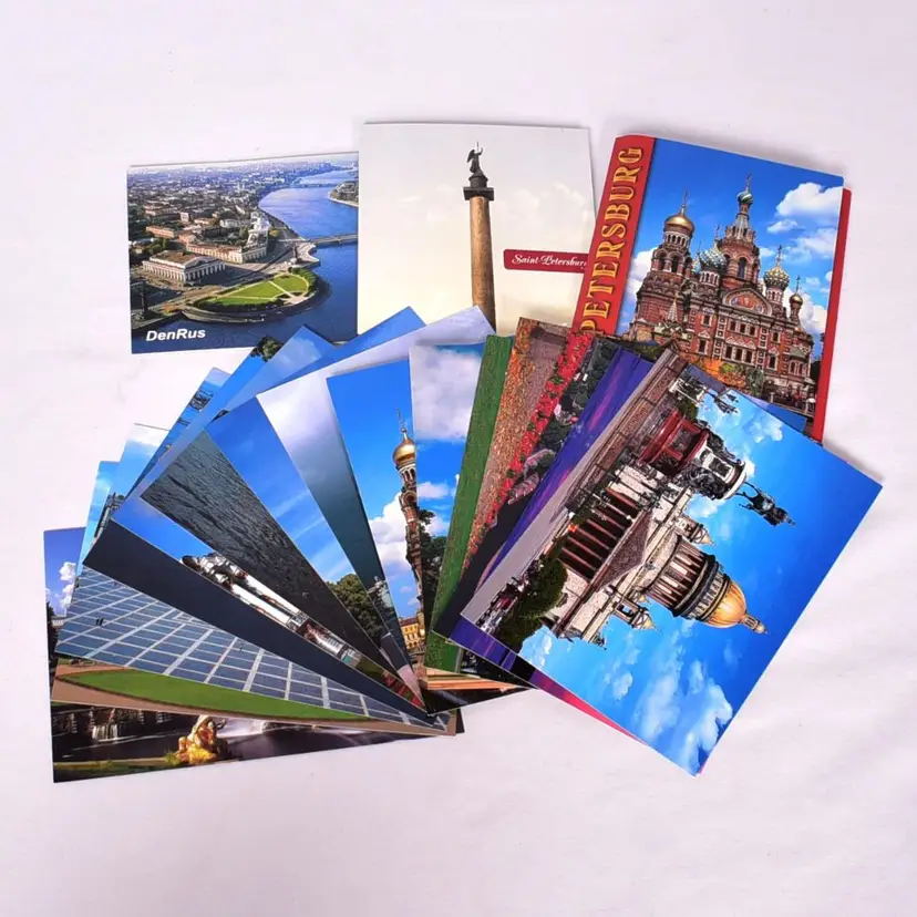 St Petersburg Russia Post Card Lot