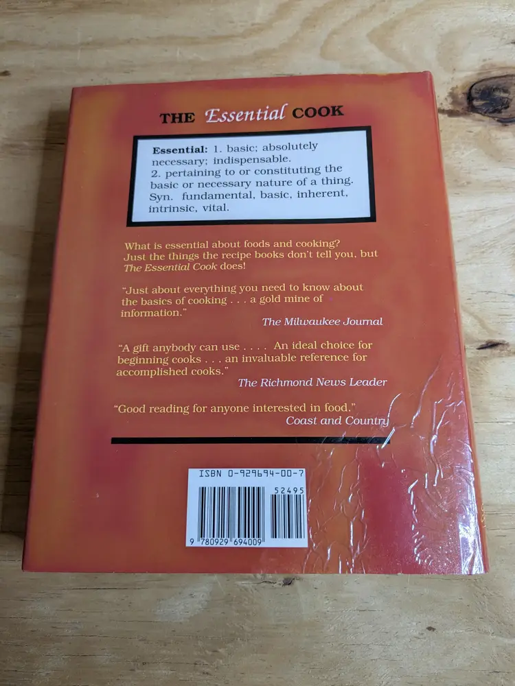 The Essential Cook Everything You Really Need To Know About Foods And Cooking By Charles Delmar Vintage Cookbook