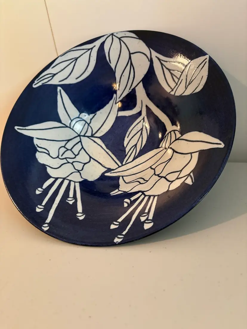 Large Vintage  Studio Pottery Bowl